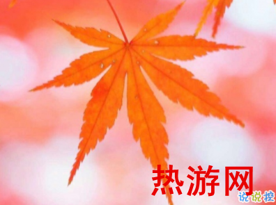 熬过夏天迎来秋天的说说 秋天发朋友圈的说说句子1