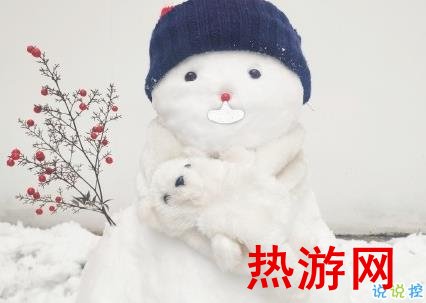 下雪了堆雪人朋友圈说说 堆雪人的说说好玩有趣1